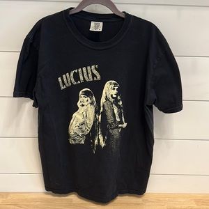Band shirt - Lucius - size L